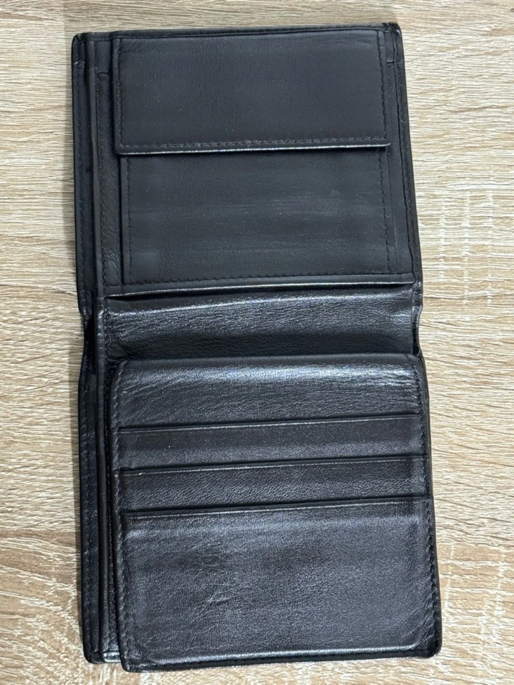 Furla Men’s Black Leather Bifold Wallet